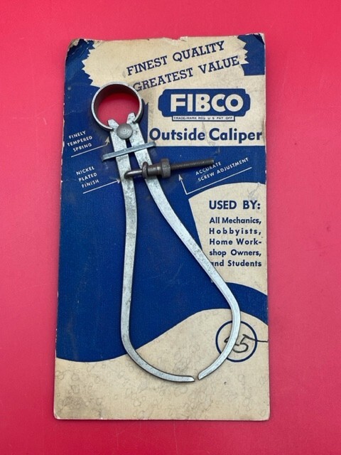 FIBCO Outside Caliper, 5"  VINTAGE!