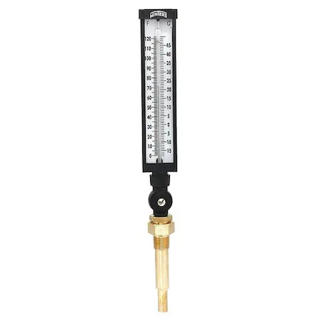 Winters Tim103lf. Thermometer, Analog, -40-110 Deg, 3/4In Npt