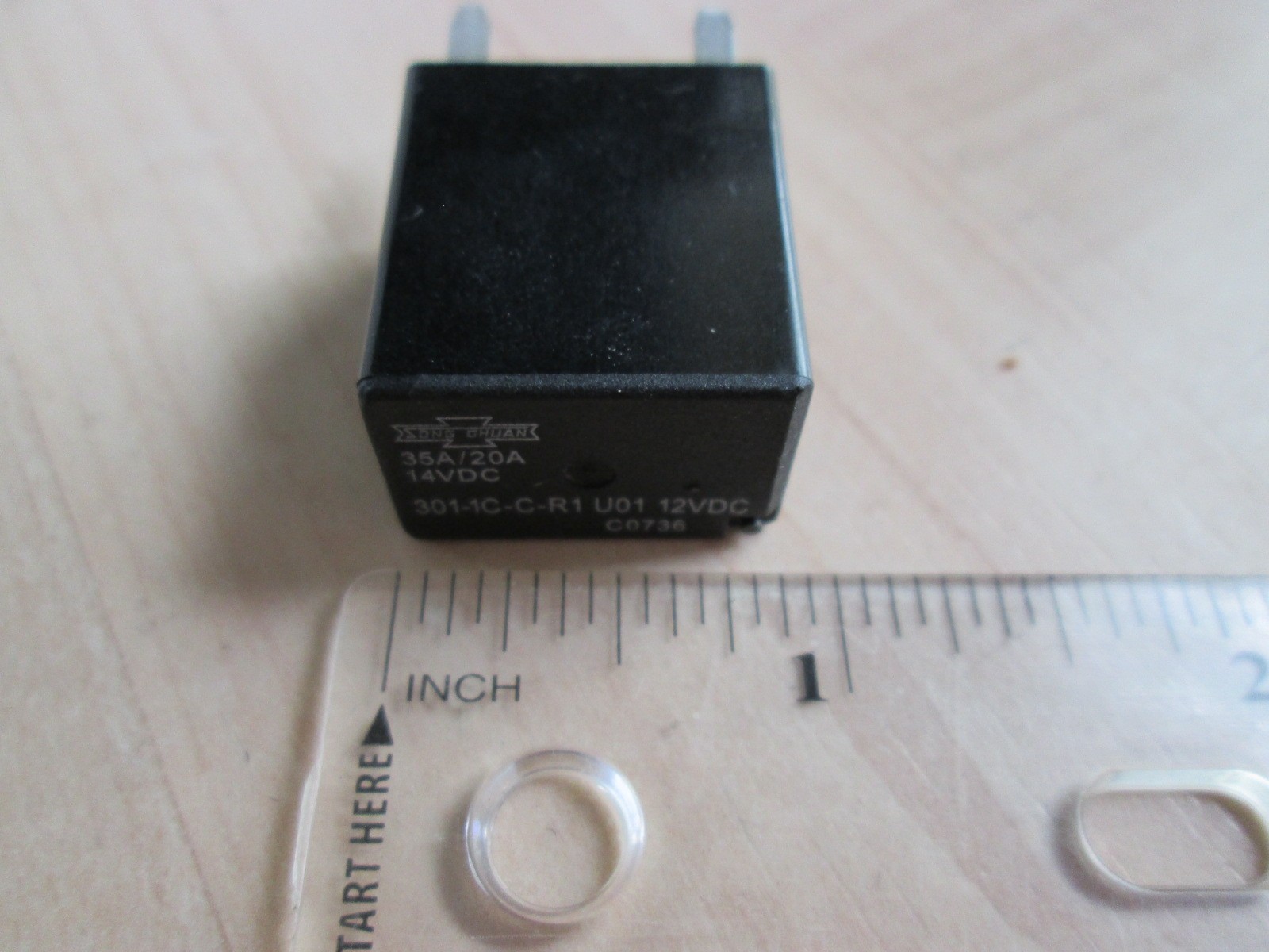 NEW Song Chuan 301-1C-C-R1 Automotive Relay 12V 35A/20A 5-prong SPDT #R21AD