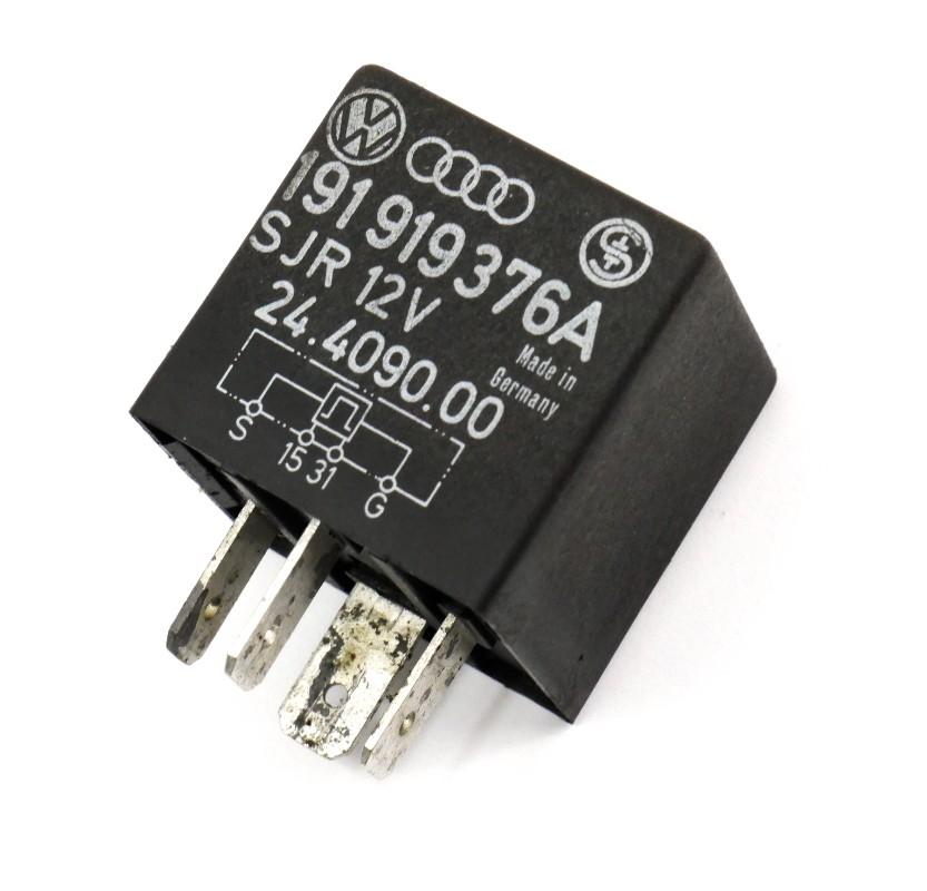 Engine Coolant Relay 42 VW Audi Jetta Golf Rabbit Passat Corrado . 191 919 376 A