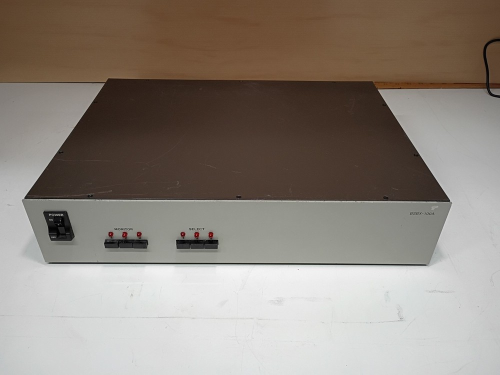 Untested Videoquip BSBX100A Multi Format 3-Channel Dub Switcher AV For Broadcast