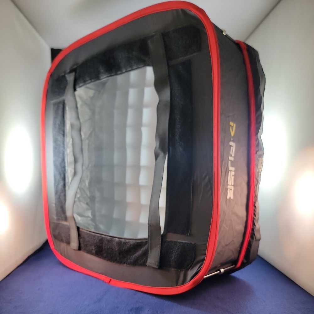 Kamerar Dfuse LED Collapsible Softbox Foldable, Portable Diffuser with grid