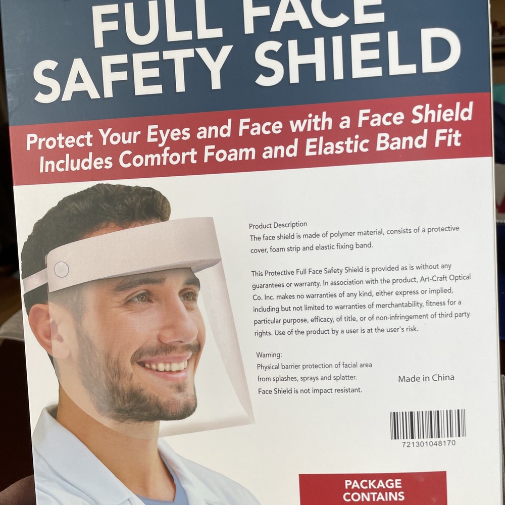Protective Full Face Safety Shield