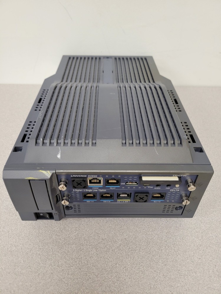 NEC SV8100 Communications Servers. Untested.