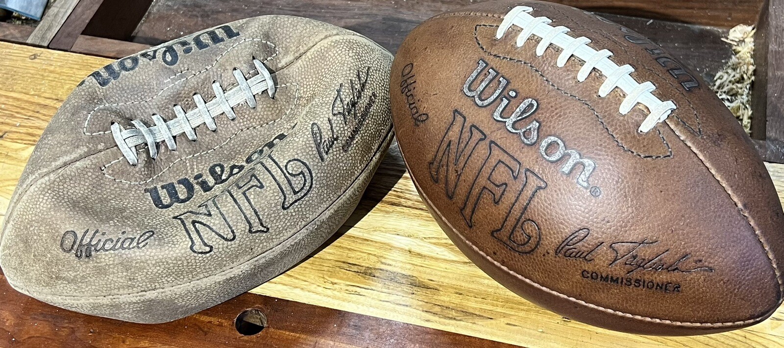 Leather Football Restoration. Bladder Replacement, New Laces, Game Prepping.