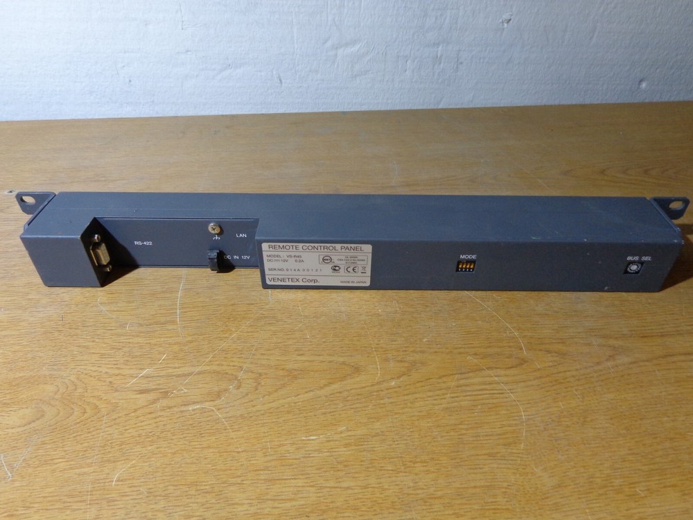 VENETEX PANASONIC VS-R45 Remote Control Panel (No AC Adapter)