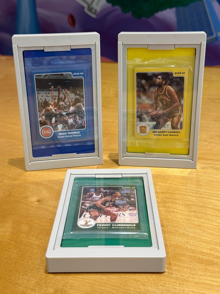 Star Basketball Set Holders - Protect & Display - Gray Stackable Alpha Holders