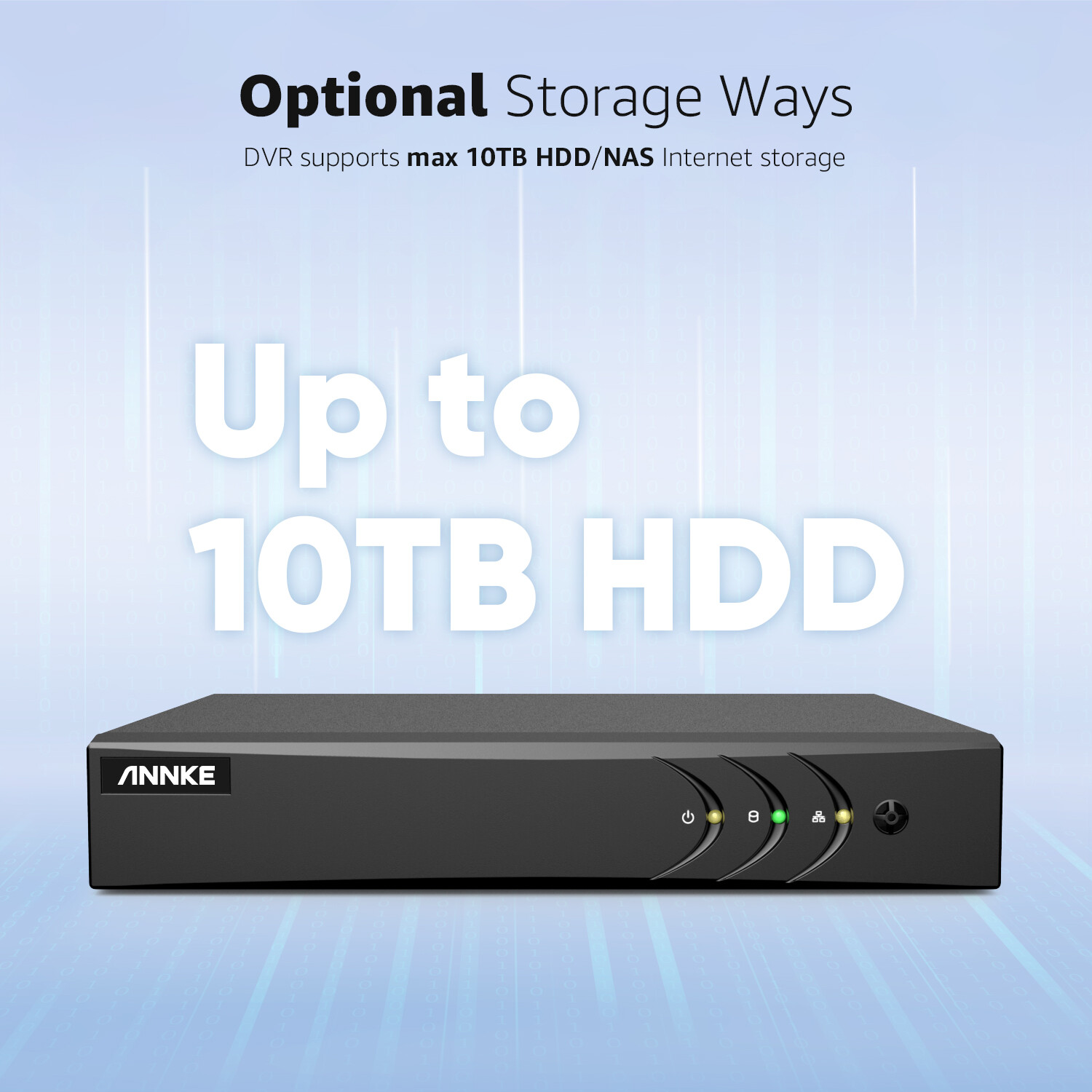 ANNKE 8CH 3K 5MP Lite DVR 1080P Outdoor CCTV Security Camera System AI Detection