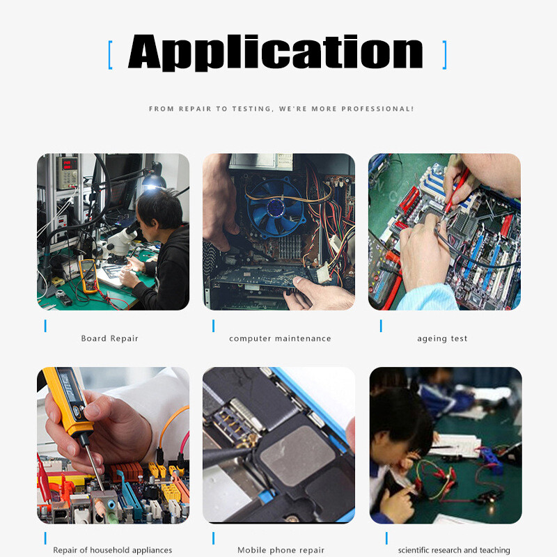 DC Power Supply Variable Adjustable Switching Regulated Power Supply 0-30V 0-6A