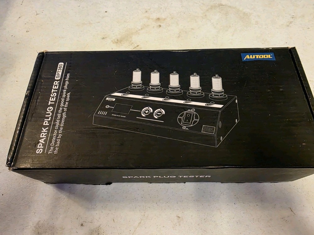 AUTOOL SPT360 Spark Plug Tester 5Hole Digital Spark Plug Ignition Test Analyzer