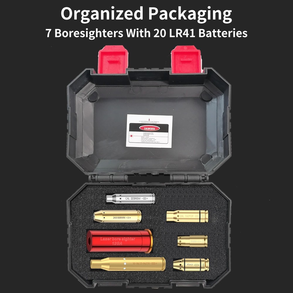 Amystart Bore Sight Kit for brass