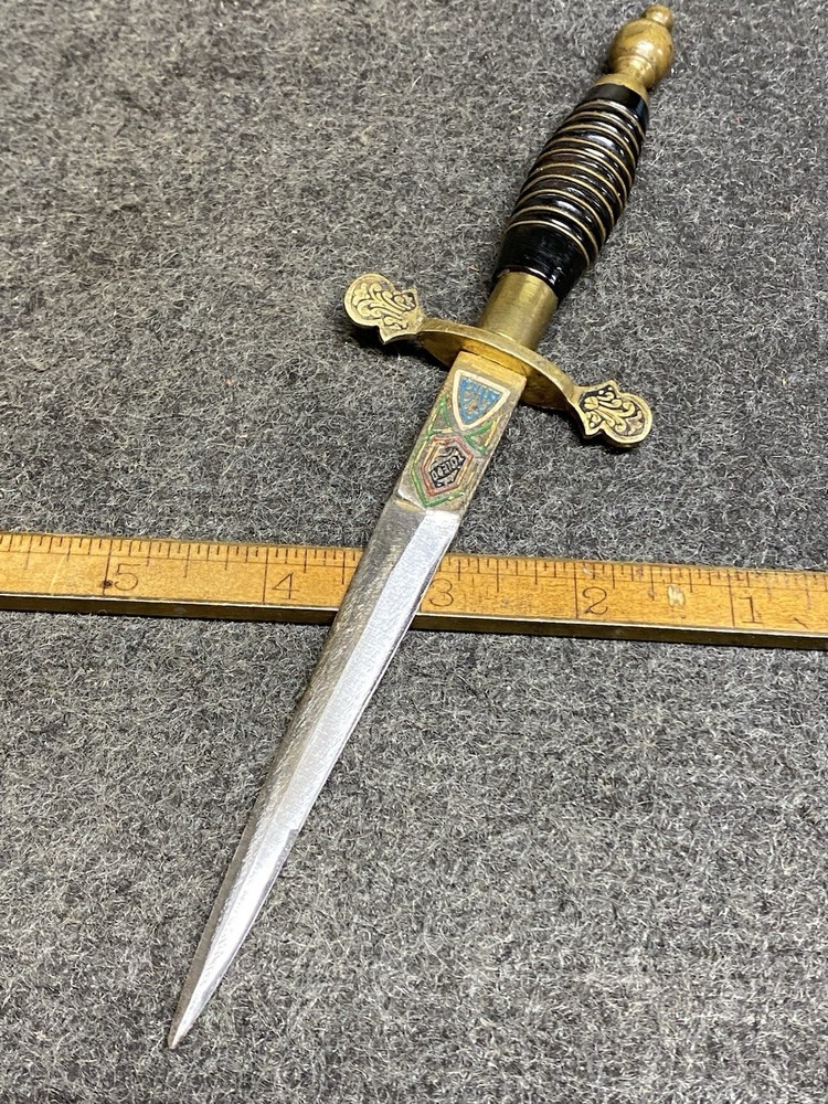 Antique Toledo Dagger Knife Madrid Spain