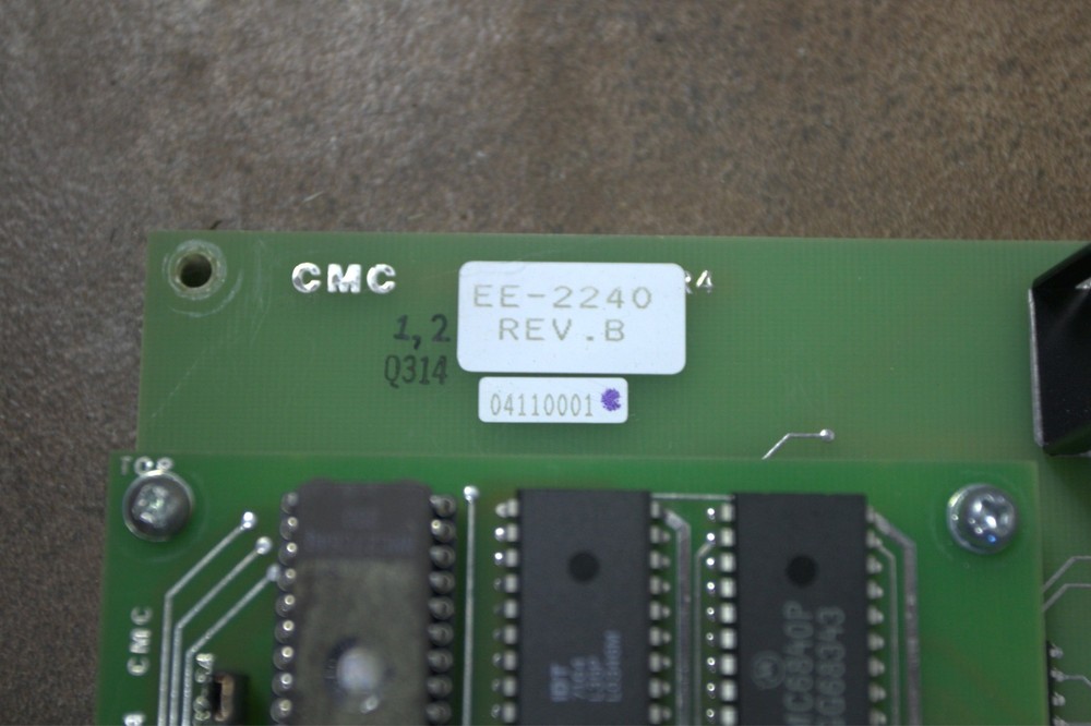 Challenge 305 PC Controller Board EE-2240 Rev. B **** WARRANTY****