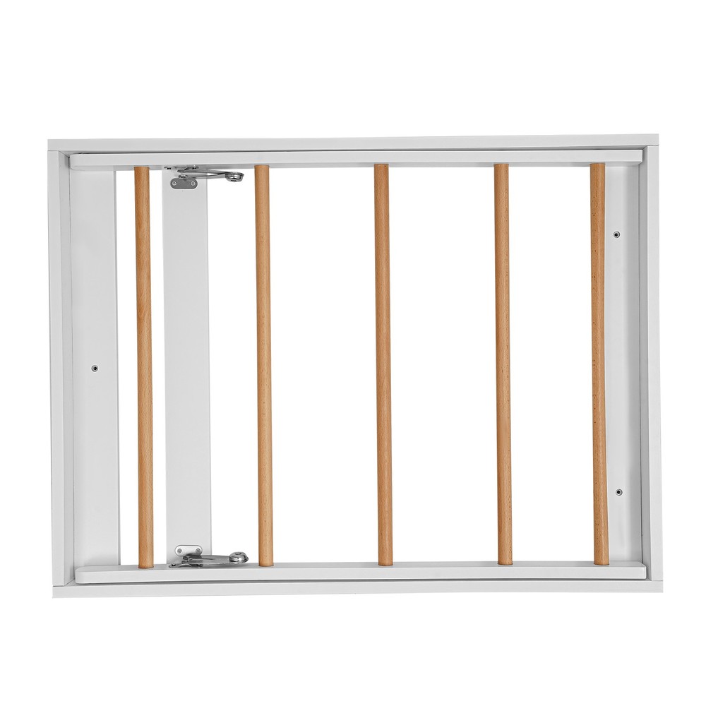 Wall Mounted Clothes Drying Rack Laundry Drying Rack Collapsible Load 5kg White