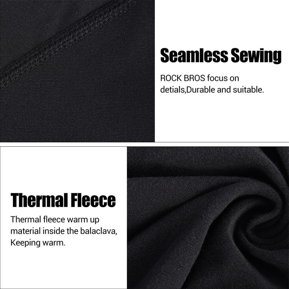 Winter Thermal Motorcycle Balaclava Windproof Ski Full Face Mask Hood Helmet Lot