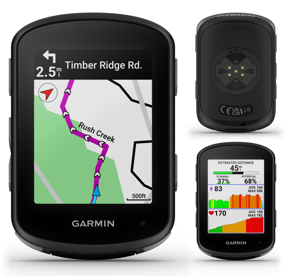 Garmin Edge 540 GPS Cycling Computer Button Controls with Power Bank