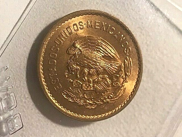 1945 Mexico 5 Centavos Ch BU #19547