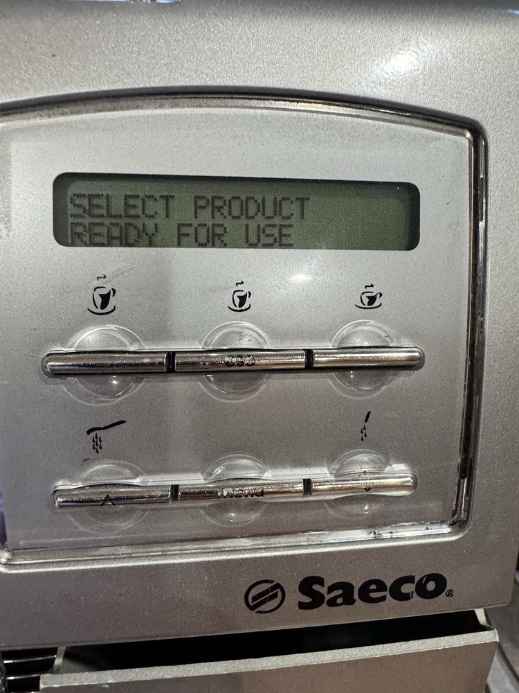 Saeco Magic Comfort Plus Super Automatic Espresso Machine Tested and Works