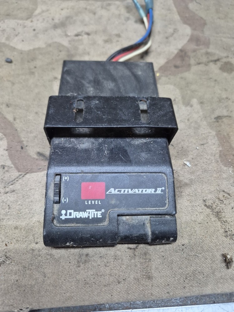 DRAW TITE ACTIVATOR 2 II TRAILER BRAKE CONTROLLER UNTESTED ASSIST POWER MOD