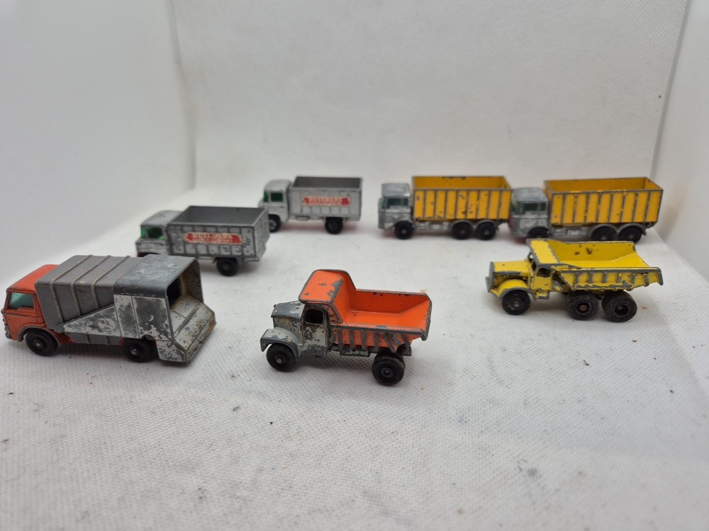 matchbox lesney bundle Construction Vehicles X7 Vintage