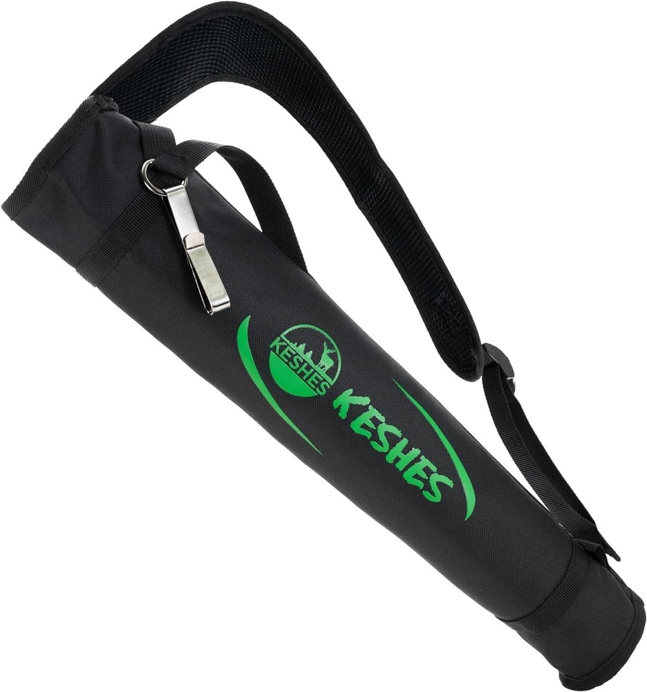 Compact Back Arrow Quiver with Breathable Bottom - Adjustable & Versatile Design