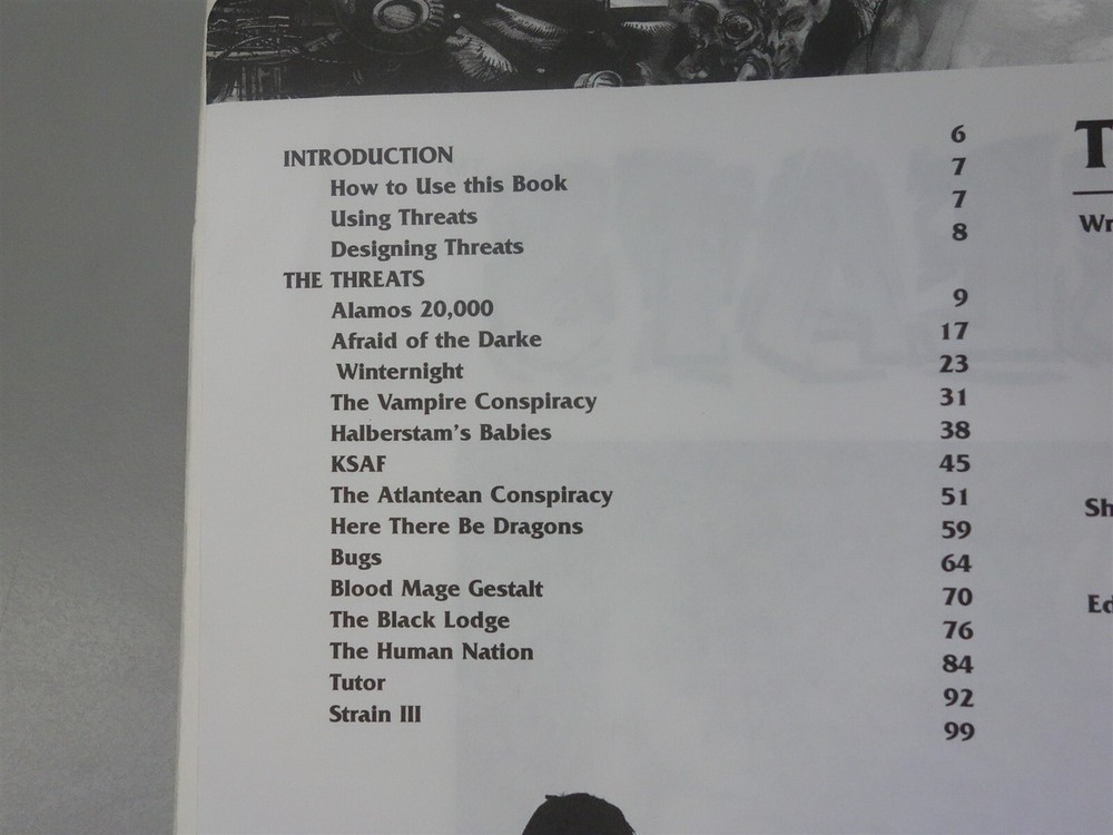 Shadowrun: Threats (FASA)