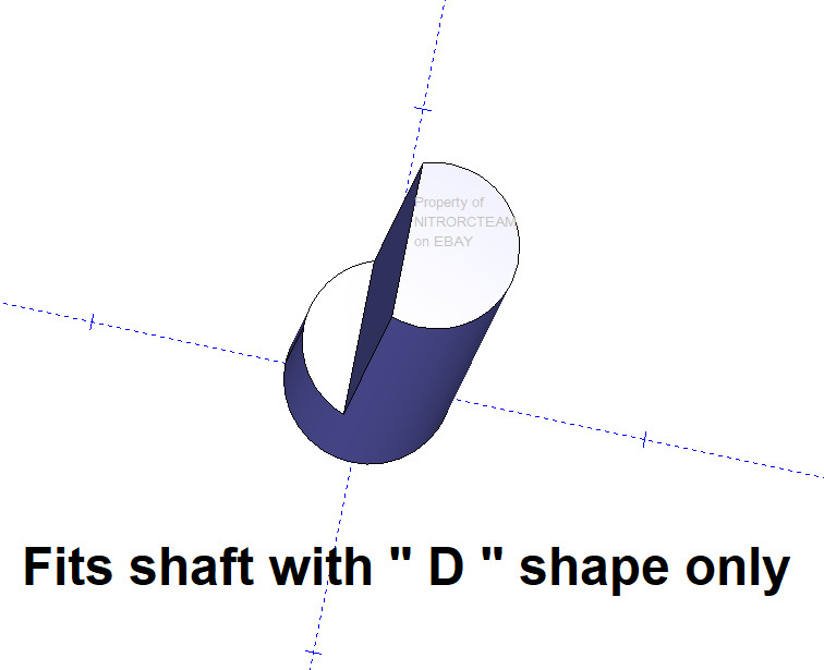 Replacement Timer knob for Farberware Air Fryer HF-919B D shaft