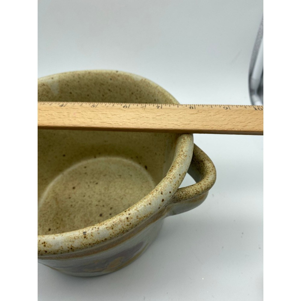 Chamberlain Stoneware Handled Bread baker Casserole Studio pottery
