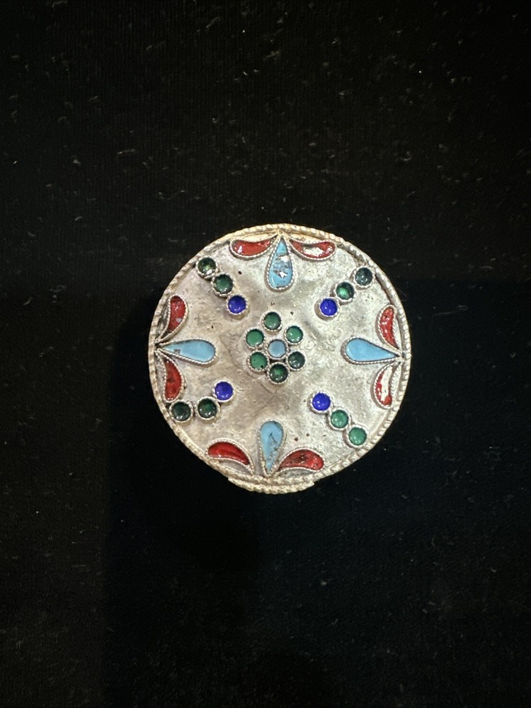 Antique.925 Sterling Silver Pill Box