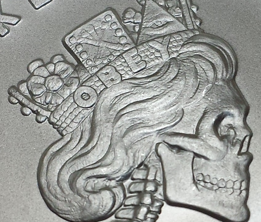 2018 Royal Highness 1 oz. Silver Shield BU Dbl. Obverse