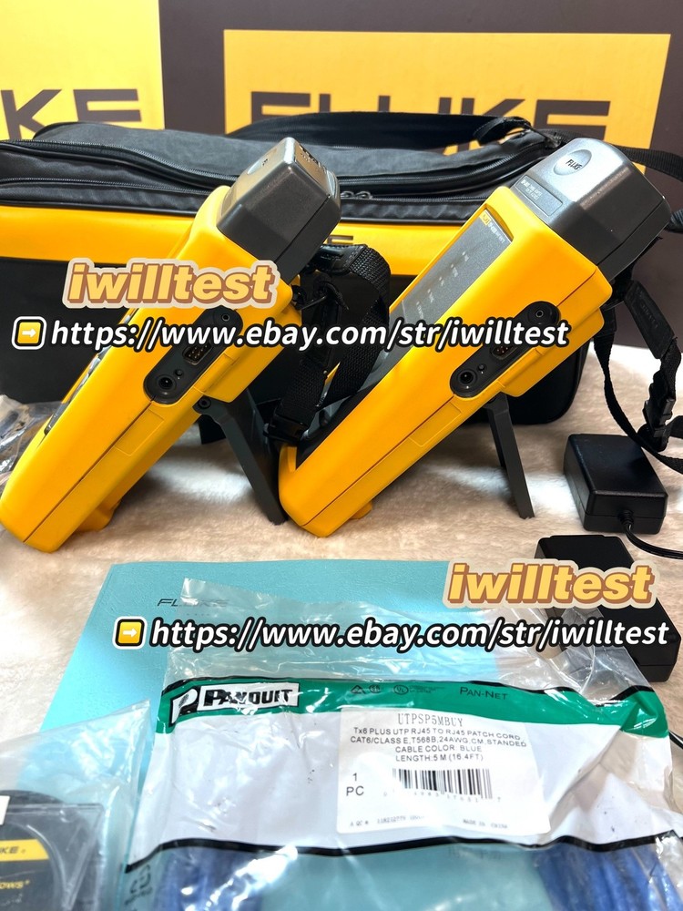 1pcs FLUKE DSP-4000 Network Cable Authentication Device *IW