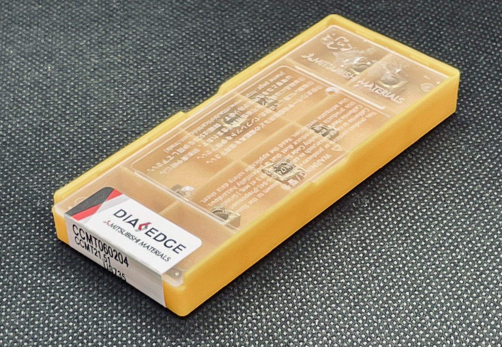 MITSUBISHI DIAEDGE CCMT 21.51  CCMT 060204 US735  Carbide Inserts 10 PCS