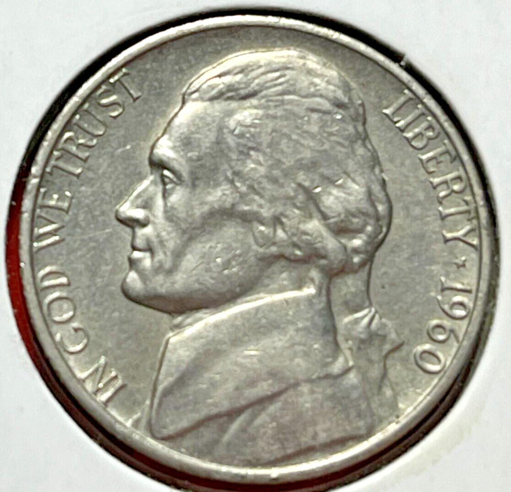 1960 Jefferson Nickel UNCIRCULATED Free S & H #307