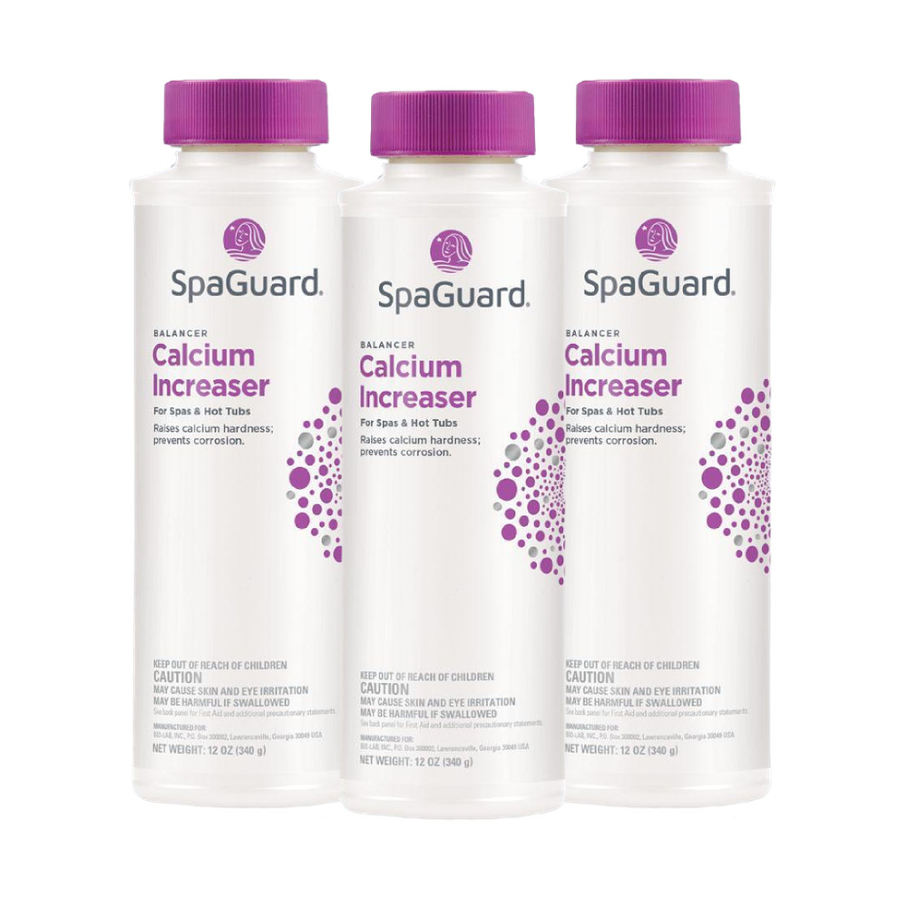 SpaGuard Calcium Hardness Increaser - 12 oz (3 Pack)