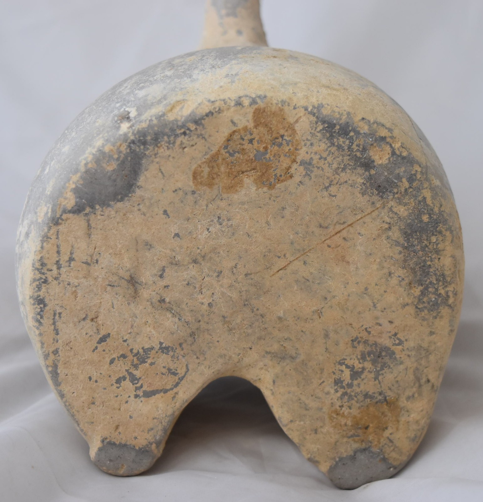 Ancient Pre Columbian Moche Culture Stirrup Spout Vessel Pottery 200CE-800CE