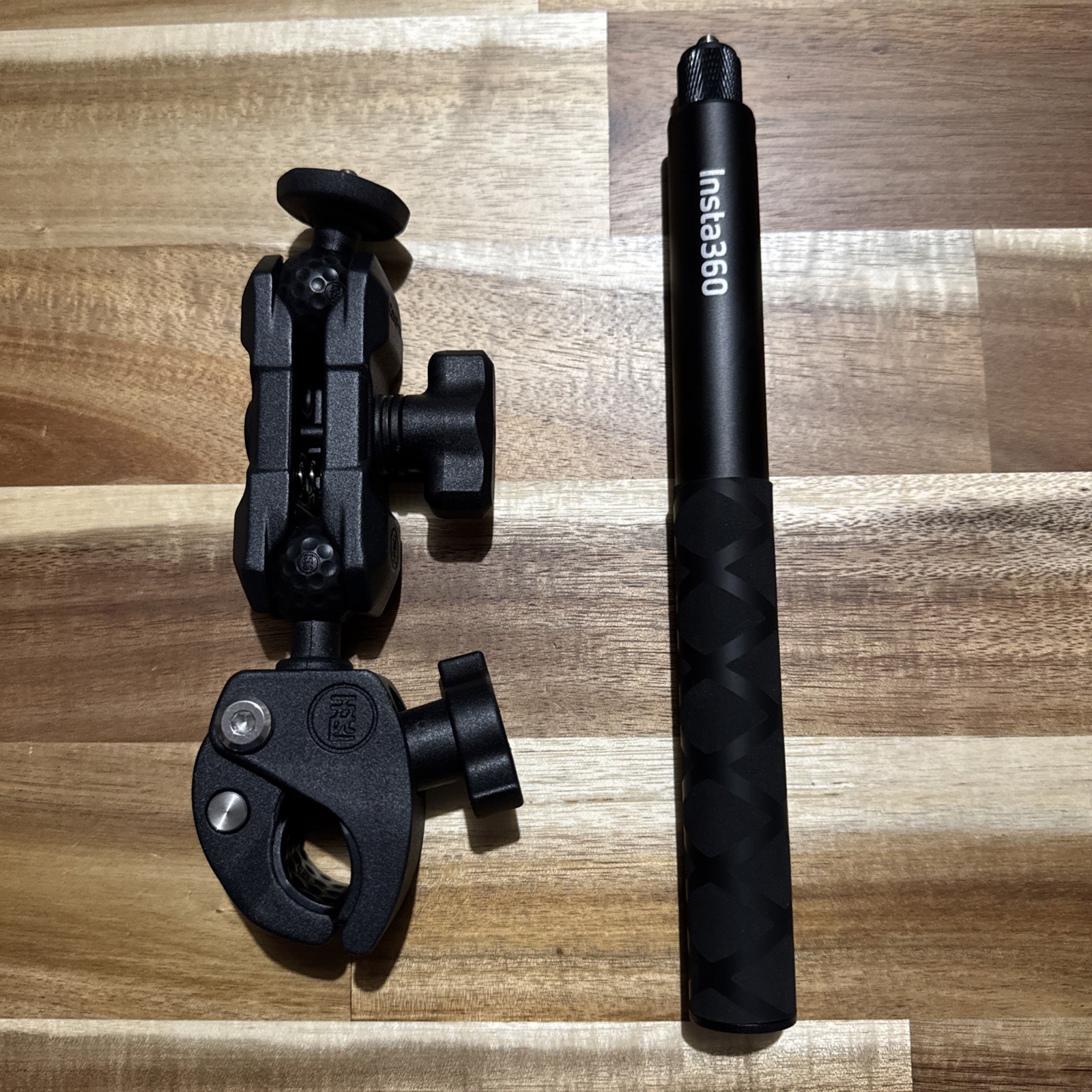 Insta360 114cm Invisible Selfie Stick + Motorcycle Mount DINMBBN/A by OsoPro