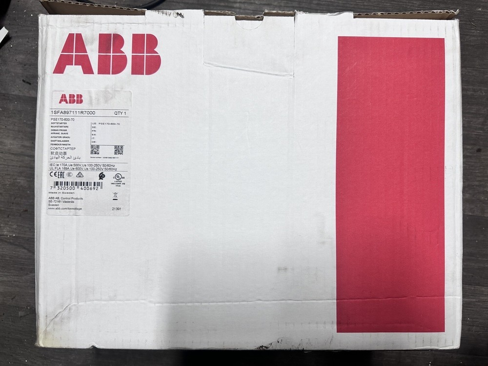 ABB PSE170-600-70 SOFT STARTER