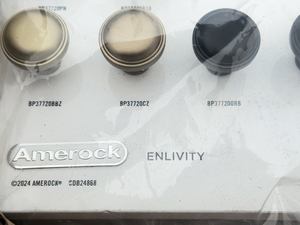 Amerock Showroom Display Board Cabinet Pulls & Knobs For Enlivity Line