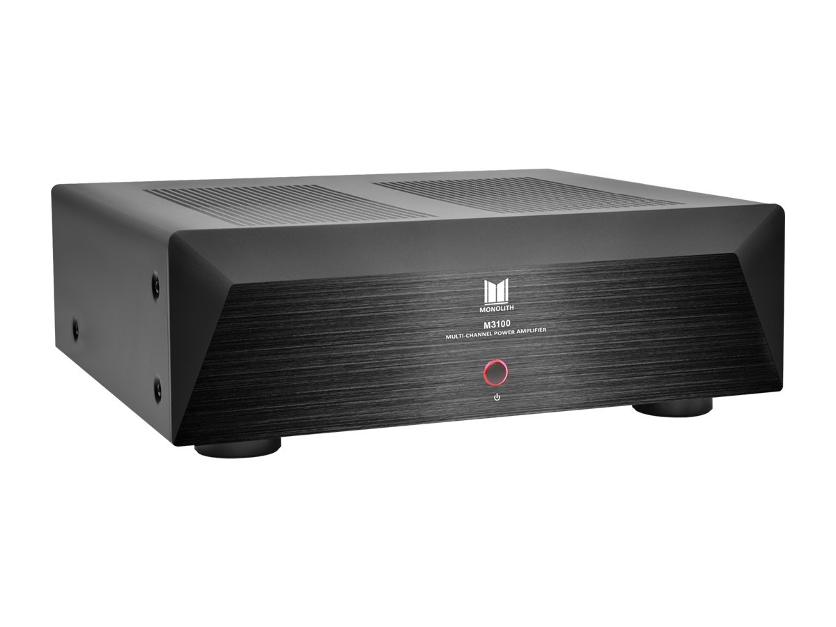 Monolith M3100X 3x90Watts Per Channel Multi-Channel Home Theater Power Amplifier