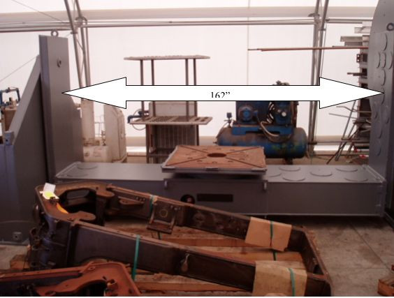 Aronson  Model DCG180 18000 Lb  Drop Center Gravity Welding Positioner