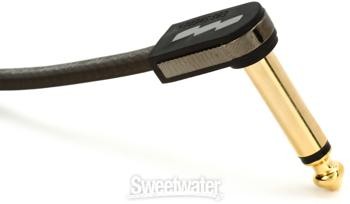 EBS HP-18 High Performance Flat Patch Cable - 7.09 inch Angle-Angle (2-pack)