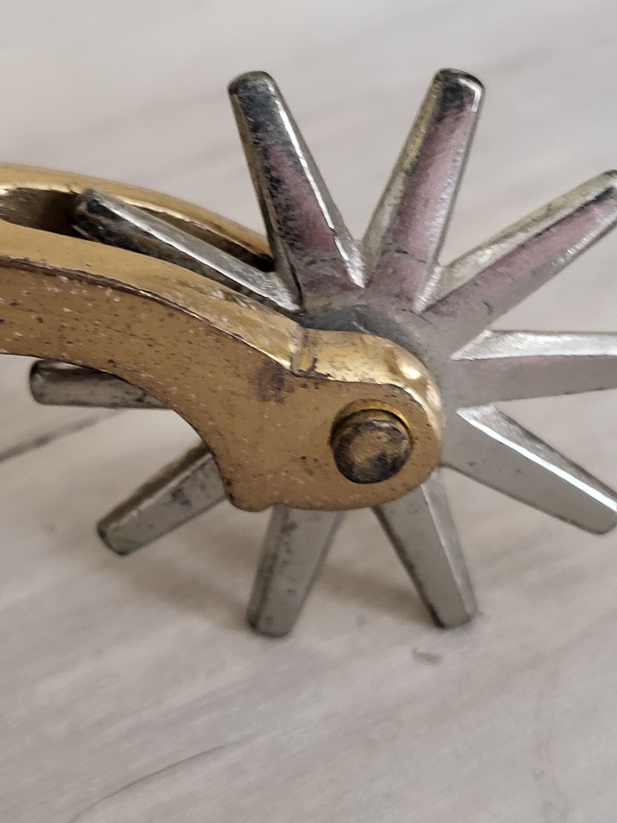 HERCULES BRONZE SPURS Horse Head Star