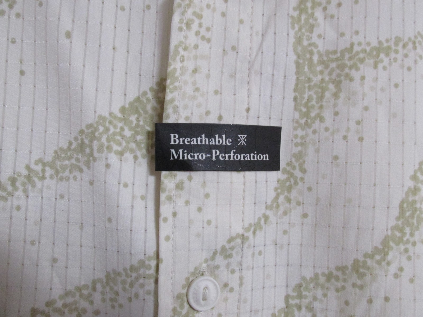 Roark Bless Up Trail Short Sleeve Button Up Shirt Ivory Men's