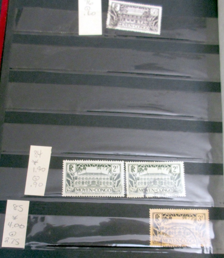 Middle Congo (Pre-Republic) BONANZA Stock Book