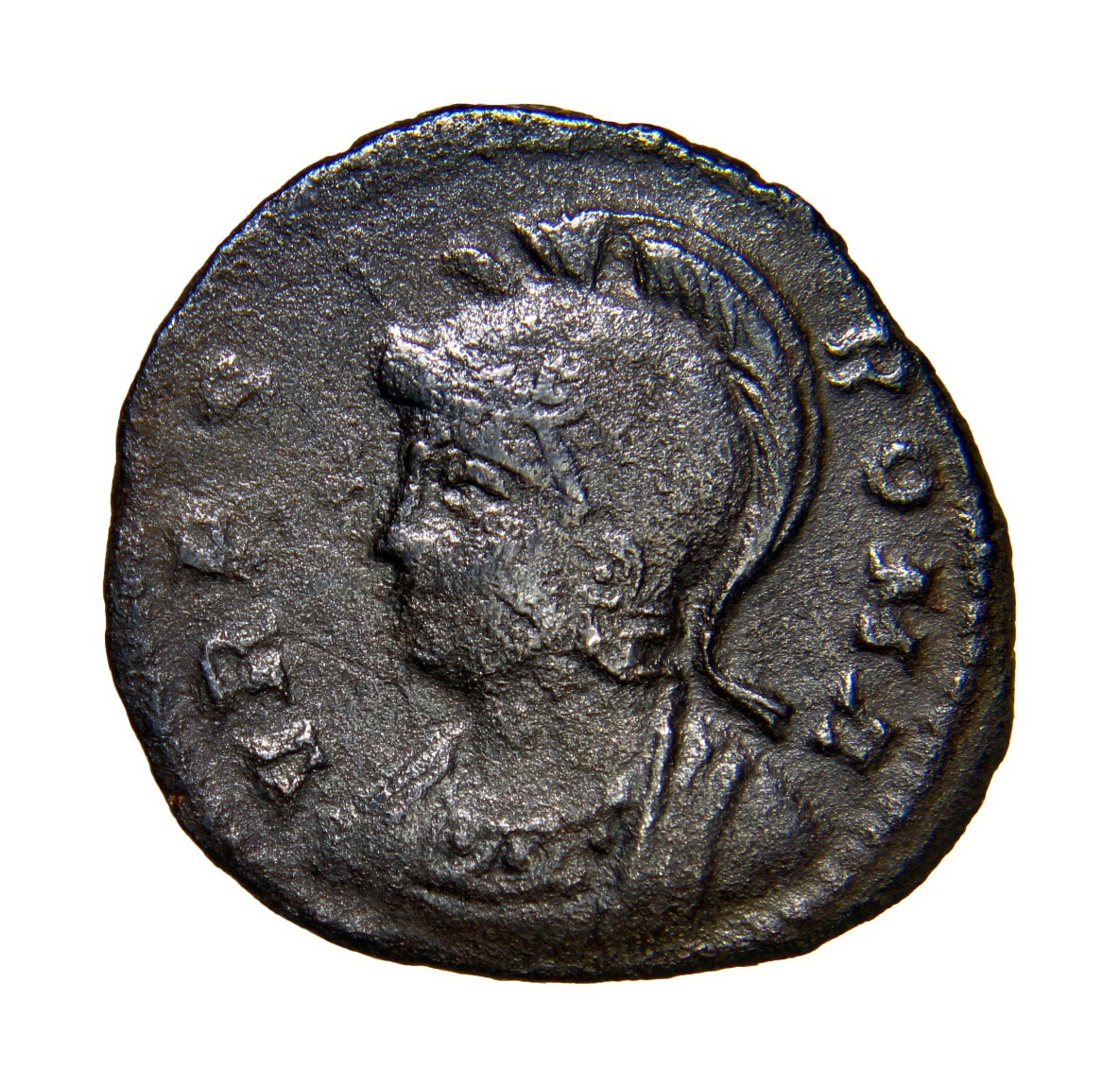 Roman Imperial Coin VRBS ROMA She Wolf CONSTANTINE I THE GREAT Commemorative COA