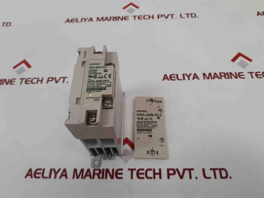 Omron G3PA-420B-VD-2 Solid State Relay 50/60Hz