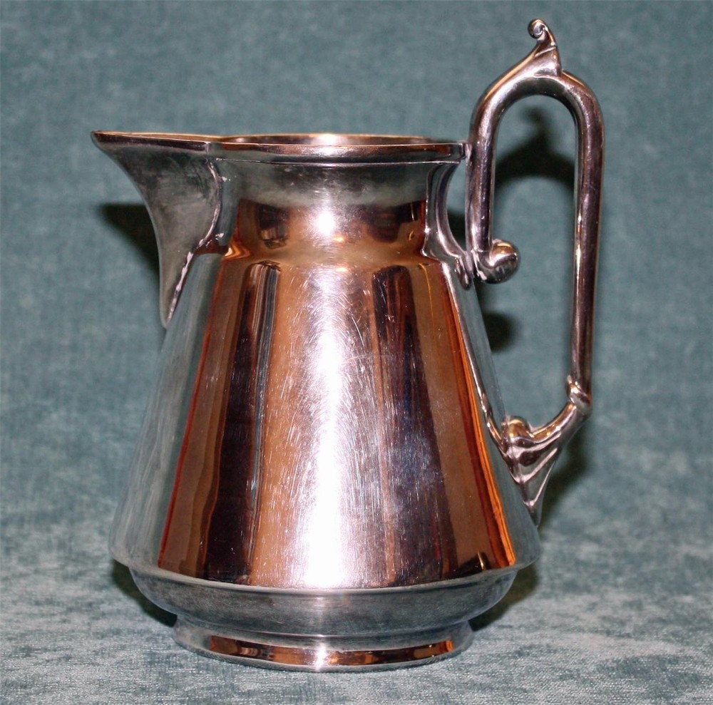 Antique Silver Plate Creamer by Wilcox