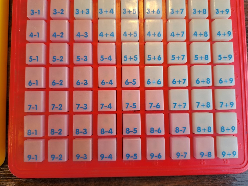 Vintage 1993 Magic Math Multiplication Addition Subtraction Educational Learning