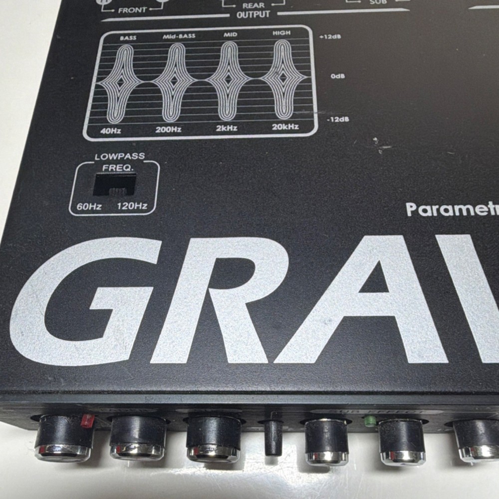 Gravity GR-EQP11 Parametric Equalizer & Sound Processor for Car Audio