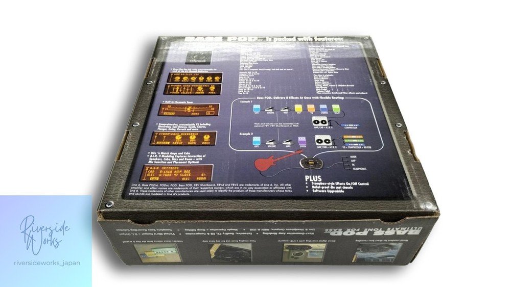 Line6 Bass POD XT Multi-Effects Processor Pedal Used JP